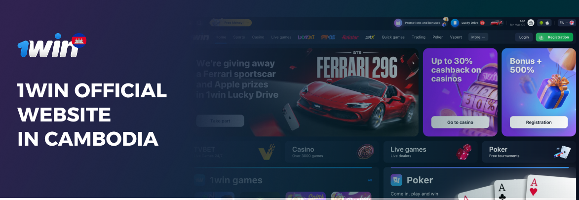 1win Cambodia online entertainment platform overview